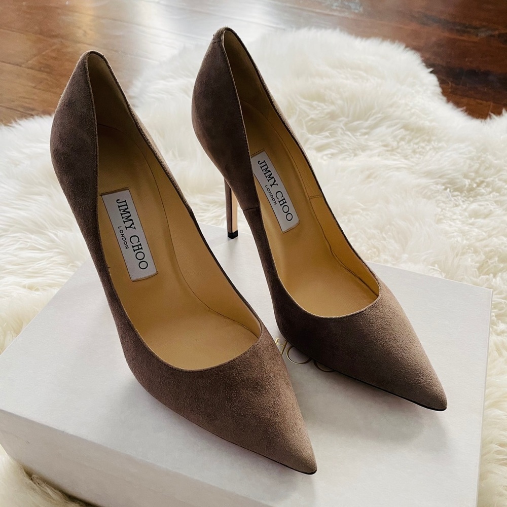 Jimmy Choo Abel Suede Pumps